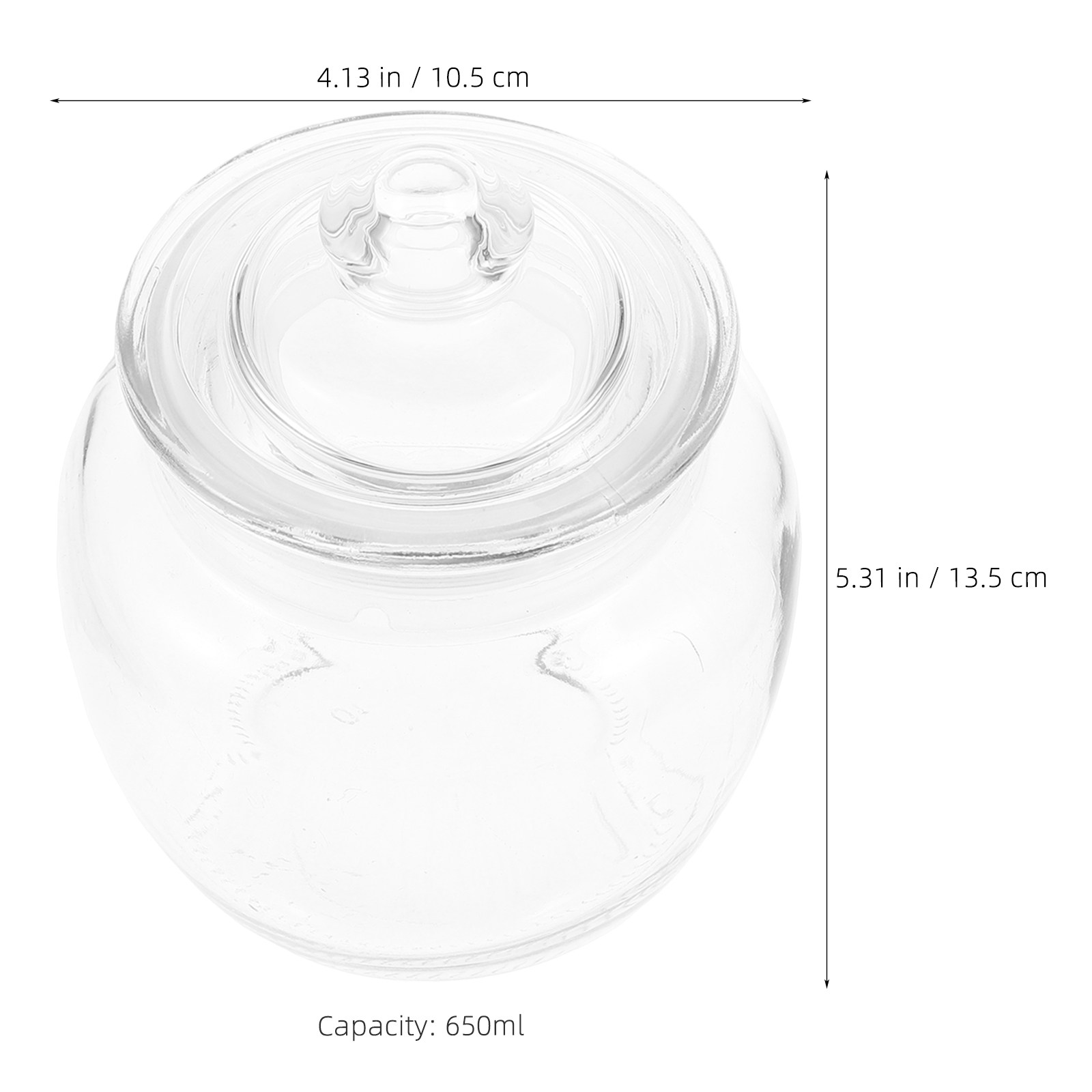 2Pcs Airtight Glass Kitchen St - Food Storage Containers ulasan dan harga