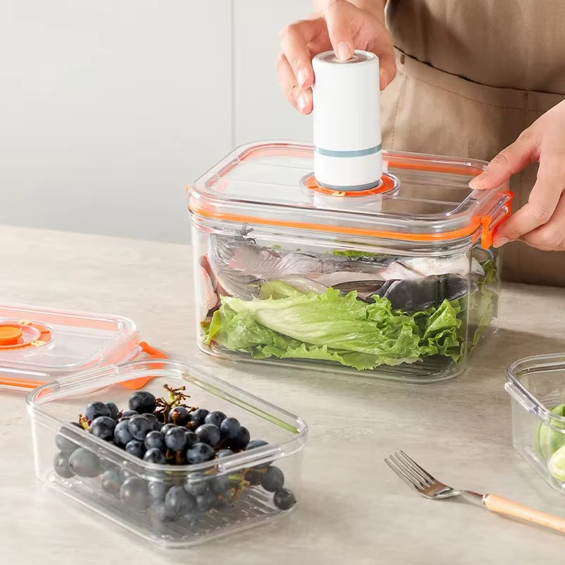 Vacuum Fresh-keeping Box Refri - Food Storage With Dividers ulasan dan harga
