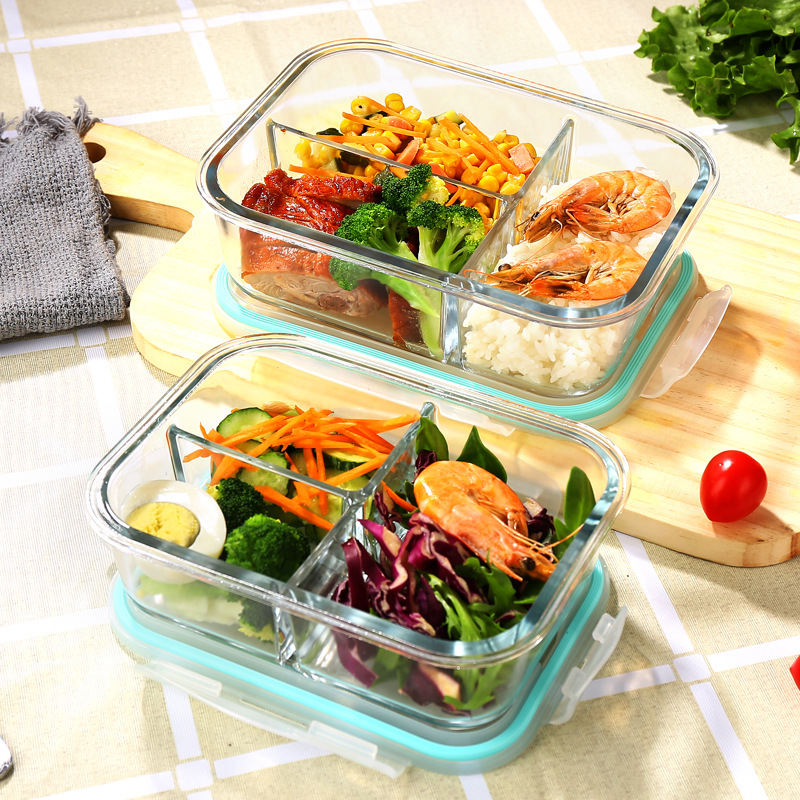 Glass Fresh-Keeping Box high B - Food Storage Oven Safe ulasan dan harga
