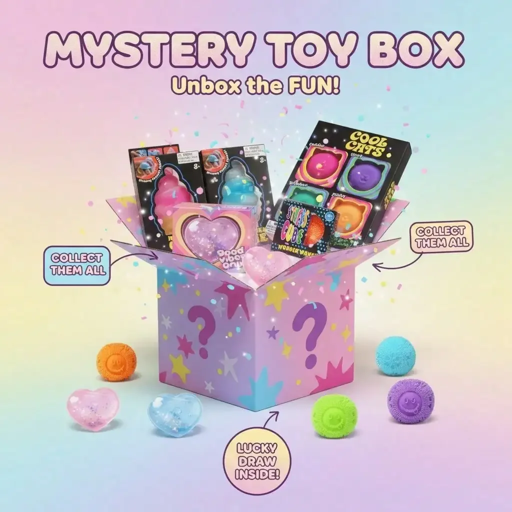 100+Mystery Fidget Toy Blind B - Food Storage Bag ulasan dan harga