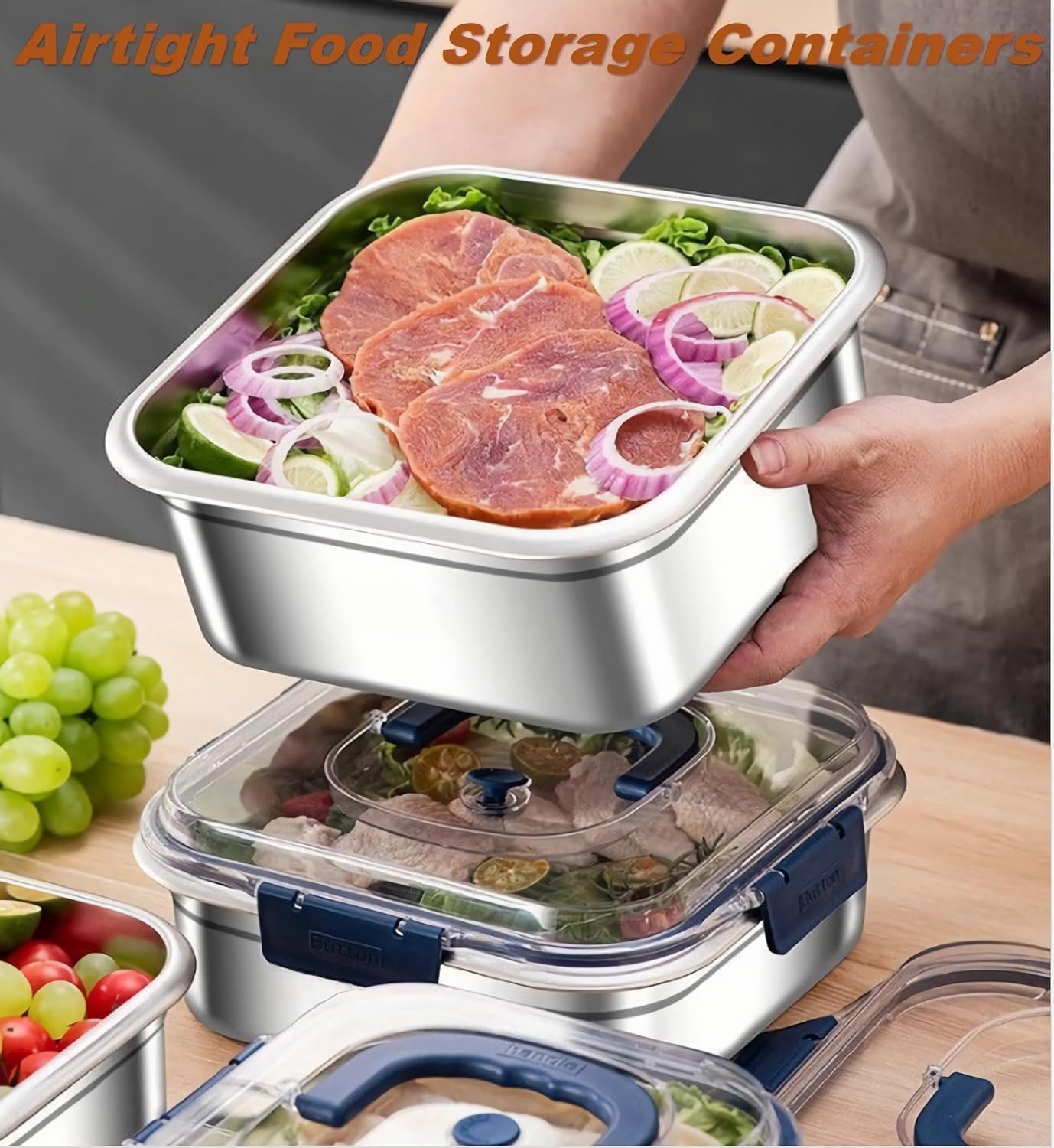 Leakproof Stainless Steel Food - Food Storage Oven Safe ulasan dan harga